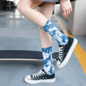 Factory Direct Supply Spring Cotton Digital 360 Crew Socks Irregular Patterns Street style Sports Socks Customizable