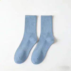 Factory Direct Top Rated Various Colors Men’s Sporty Athletic Woven Cotton Anti Bacterial Breathable Business Casual Socks