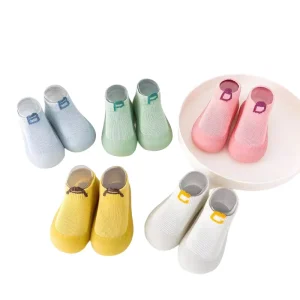 Factory Direct Unisex Baby First Walker Shoes Lightweight Anti Slip Soft Sole Walking Shoes