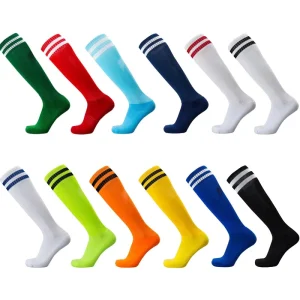 Factory Oem Long Baseball Soccer Sports Wear Socks in Blue Color