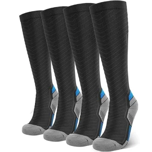 Factory Professional Compression Socks Graduated Oem Sport Knee High Sock High Quality 20-30 Mmhg Compression Sock
