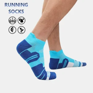 Factory Pure Ankle Socks Soft Men’s Jogging Socks Ankle High Sports Shoes Cotton Running Socks