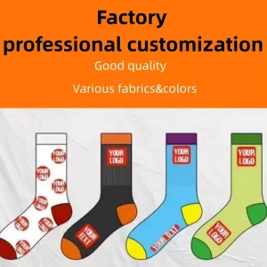 Factory Specializes Customizing Your Own Patterns Men’s Adult Sports Running Crew Socks Women’s Yoga Pilates Socks