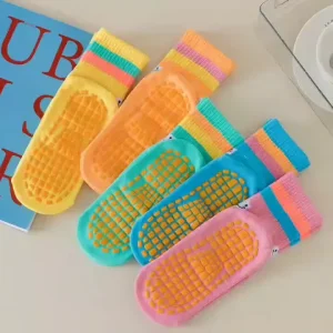 Factory Trampoline Socks Early Education Children Playground Floor Socks Baby Grip Anti slip Socks