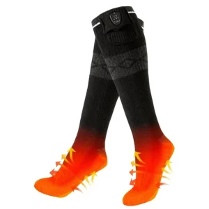 Factory Unisex Men Work Socks Removable Heated Socks Rechargeable Lightweight Electric Heated Thermal Socks for Hiking