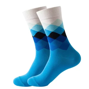 Fancy Casual Cotton Crew Socks Funny Fashion Custom Men Socks