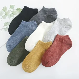 Fashion Invisible Non slip Ankle Cotton Loafer Sock No Show Boat Low Cut Socks Women