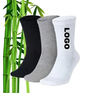 Fashion Solid Natural Bamboo Fiber Socks Bamboo Compression Socks Unisex Smooth Custom Bamboo Socks