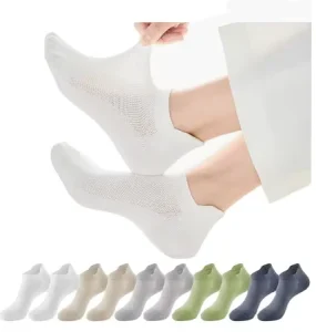 Fashionable Custom logo Breathable Sweat Absorbing Sports Cotton Ankle Crew Socks