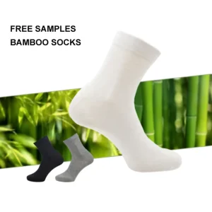 Fast Delivery Stock Product Bamboo Socks Solid Color Crew Ankle Unisex Bamboo Socks for Casual Wear