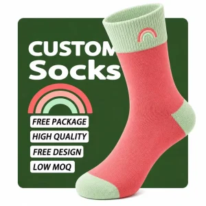 Fast Sampling Custom Design Bulk Ready Low MOQ Custom Socks for B2B Trial Production