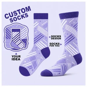 Fast Sampling Custom Design Support Custom Socks for Brands Retailers and Distributors