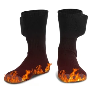 Feet Thermal Socks Battery Operated Electric Heated Skiing Socks