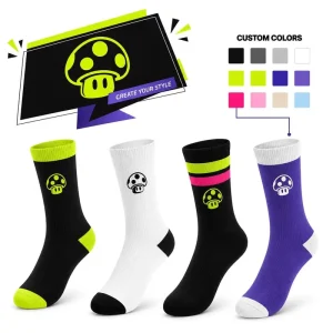 Flexible Production Low MOQ Custom Socks for B2B Trial Production