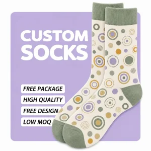 Flexible Production Low MOQ Custom Socks for New Brand Testing