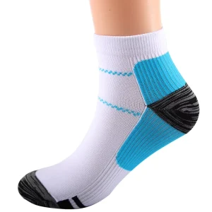 Foot Compression Socks Short for Ankle Heel Support Breathable Socks