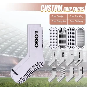 Football Socks Men Sports Custom Logo Non-slip Soccer Socks Anti Slip Soccer Football Grip Socks