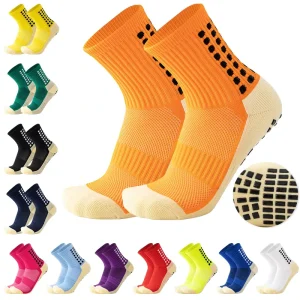 Football Socks Thickened Terry Bottom Sweat Absorbing Anti Odor Non Slip Soccer Sports Socks