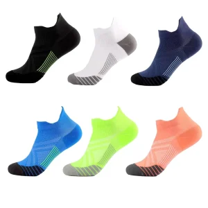 For Sports Running Compression Socks Summer Men’s Women’s Breathable Sweat-Absorbing Marathon Ankle Knitted Socks