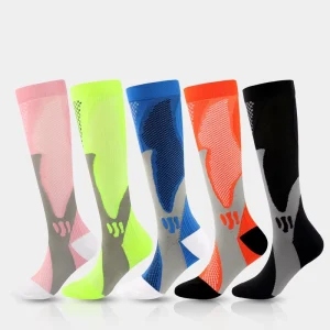 For Wish Knitted Crew Sports Socks Outdoor Football Cycling Compression Socks for Men’s and Women’s