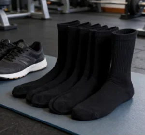 Formable Cotton Crew Socks Custom Jacquard Funny Design Casual Fashion Socks Women Men
