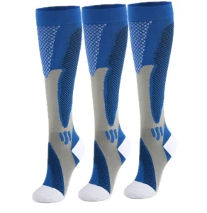 Four Seasons Can Wear Magic Compression Socks Men Women Knee High Crew 15 25 MmHg Custom Logo Running Nursing Cycling Stockings