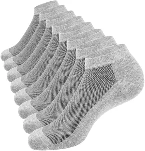 Free Sample Factory Summer Breathable Mesh Socks Low Price Solid Color Men Ankle Socks
