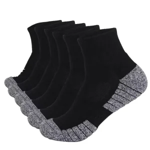 Free Sample Personality No Minimum Order Custom High Quality Black Mens Sports Socks