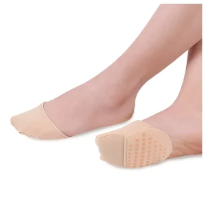 Front Sole Socks for Women Breathable Silicone Anti Slip High Heel Shoes Front Foot Cushion
