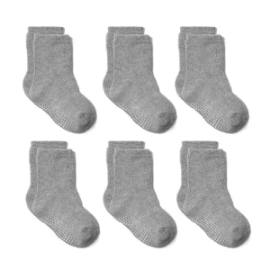 Fully Custom Baby Summer Thin Floor Socks Combed Cotton Anti Slip Grippy Kids Socks Customize