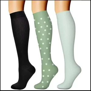 Fully Custom Premium Compression Socks 20-30mmHg Sports Hospital Nurses Pregnancy Compression Socks Custom