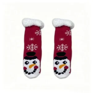 Girls Holiday Polar Bear Cabin Socks Gift Set Holiday Reindeer
