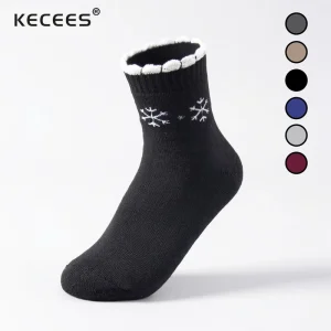 Girls Winter Crew Wool Cotton Terry Socks Thickening and Warm Knitted for Daily Use Low MOQ