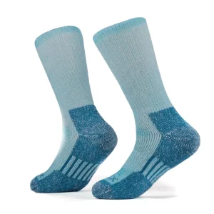 HAK Kuangye Womens Wool Acrylic Thermal Anti Slip Hiking Winter Boot Warm Thick Cozy Crew Work Socks