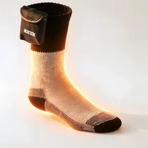 Heated Thermal Socks 3 Heat Levels Rechargeable Battery Operated Anti Slip Breathable Anti Bacterial Comfortable Winter Socks