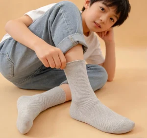 Hemp Men Children’s Socks Comfortable Breathable Quick Drying Sweat Wicking Anti Odor Resistant K Bacteria Y Bacteria Solid