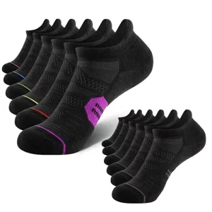 High Performance Bamboo Cotton Fiber Sports Socks Breathable Cushioned Design Enhanced Comfortable Running Training Sports Socks