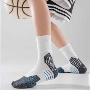 High Performance Soccer Socks Mid Length Sport Socks for Men Casual Sports Wear