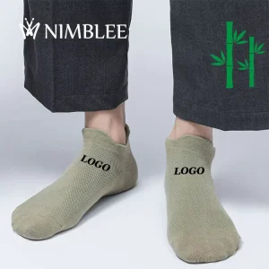 High Quality Athletic Mesh Breathable Socks Manufacturers Compression Sports Business Socks Solid Bamboo Socks