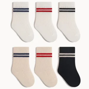 High Quality Baby Cotton Socks Spring Autumn Children’s School Socks Boneless Mid Calf Infant Kids Socks for Age 0 8Y