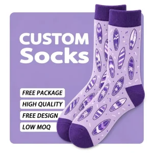 High Quality Combed Cotton Breathable Soft Custom Socks Factory for OEM ODM Sock Lines