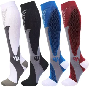 High Quality Comfortable Custom Logo 20-30 MmHg Compression Socks Stocking