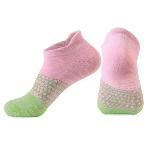 High Quality Cotton Spandex Women’s Summer Sport Ankle Socks with Body Logo Non-slip Daily Use Mix Colors