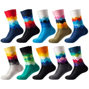 High Quality Crew Length Floral Pattern Women Unisex Cotton Quick Dry Breathable Casual Socks Fashionable Trendy Stock
