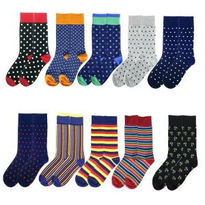 High Quality Crew Socks Anti Bacterial Spring Business Socks for Men Women Cotton Blend