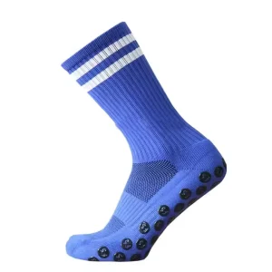 High Quality Custom Crew Soccer Sports Socks Anti-Slip Crew Ankle Football Grip Socks