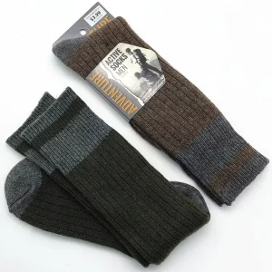 High Quality Custom Men Merinos Wool Ski Hiking Socks