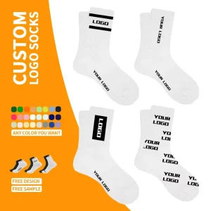 High Quality Custom Men’s Casual Sports Socks Comfortable Jacquard Custom Socks