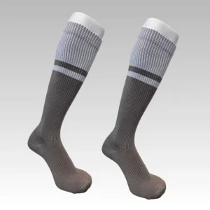 High Quality Custom OEM Spring Compression Knee High Socks Cotton Nylon Spandex Breathable Circulation Support Running Travel
