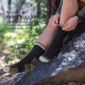 High Quality Custom Wool Outdoor Thickened Warm Socks Outdoor Socks Hiking Crew Socks